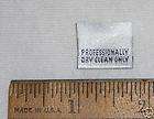   Clothing Size Labels Tag S M L items in bananabink 