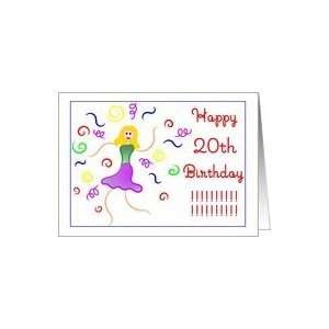   , Welcome to the Club! Humor, Cartoon Dancing Gal Card: Toys & Games