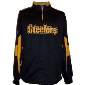  Pittsburgh Steelers 2008 1/4 Zip Coaches Crew Pullover 