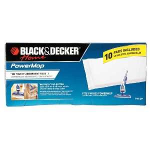  9 each: Black & Decker Power Mop Replacement Pads (PM DP 