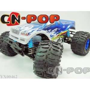   nitro gas 1:8 scale power 4wd monster truck 28cc engine off road car