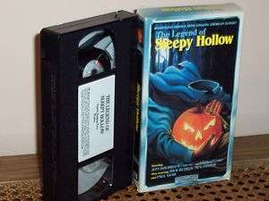 The Legend of Sleepy Hollow (1980) vhs Jeff Goldblum  