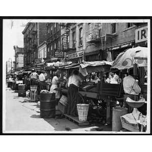  Brownsville,Belmont Avenue pushcart market,New York,NY 