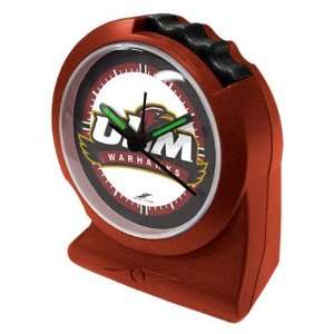   Louisiana Monroe Warhawks Maroon Gripper Alarm Clock: Home & Kitchen