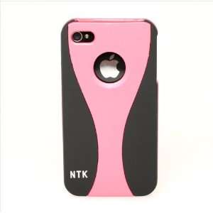 NTK iPhone 4 4S Dual Blade Polycarbonate Rubberized Slim Fit Front and 