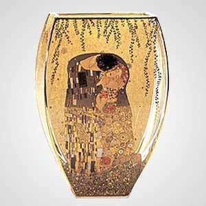  Klimt The Kiss Glass Vase