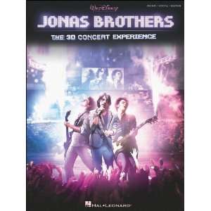 Hal Leonard Jonas Brothers The 3D Concert Experience arranged for 