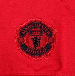   Manchester United Hooded Soccer Top 2011 2012 Brand New Red  