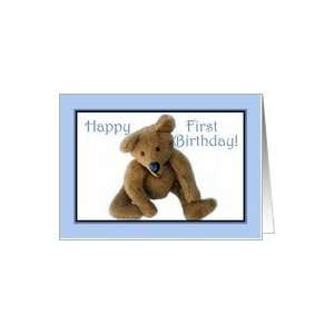  Teddy Bear Happy Birthday, First Card: Toys & Games