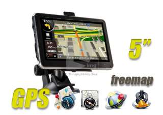  GPS Navigator FM 4GB TF MP4 Video Function w/ Free Map + Car Charger