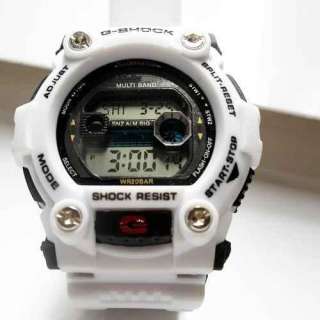 New Unisex Fashion Luxury Sport Style Waterproof Wrist Watch 30M White 