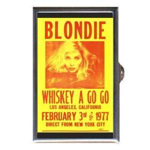  BLONDIE DEBBIE HARRY POSTER Coin, Mint or Pill Box Made 