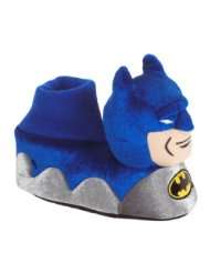 DC Comics Batman Young Boys Plush Sock Top Slippers Sizes 5/6 7/8