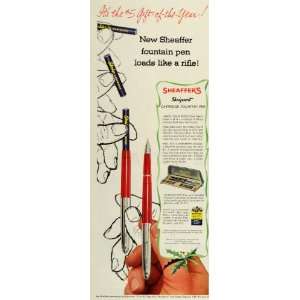   Pen Set Gift Pencil Christmas   Original Print Ad