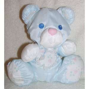   Price Puffalumps 9 Puffalump Blue Bear with Rattle Inside From 1994