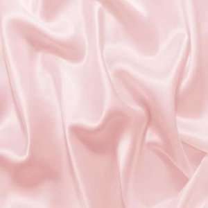  Stretch Silk Charmeuse Fabric Chalk Pink: Home & Kitchen