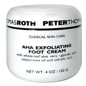 Peter Thomas Roth AHA Exfoliating Foot Cream 4 oz.: Beauty