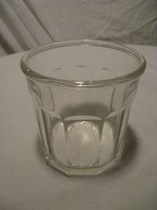 Clear JELLY JAR Luminarc 500 Juice Beverage Drinking Glass  