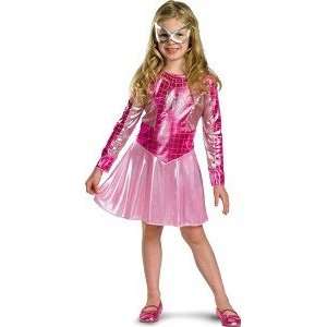  Pink Spider Girl Toddler/Child Costume Size Small (4 6X 