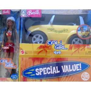  BARBIE Cali Girl 4 x 4 DUNE BUGGY JEEP Vehicle & DOLL Special Value 