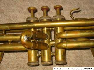 Nice big Eb / Es trumpet fanfare 3 valves  