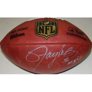  Lawrence Taylor SIGNED AUTHENTIC NFL Football