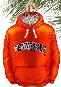 UNIVERSITY OF TENNESSEE OLD WORLD CHRISTMAS HOODIE ORNAMENT 61003