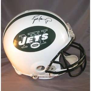 Brett Favre Autographed/Hand Signed New York Jets Full Size Authentic 