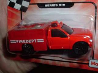 Maisto Speed Wheels Fire Department truck Red 1:64 049022517899  