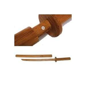  Hardwood Bokken with Wooden Scabbard