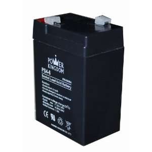  6 Volt 4 Ah   Sealed Lead Acid Battery: Electronics