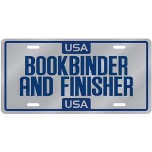 New  Usa Bookbinder And Finisher  License Plate Occupations  