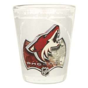 Phoenix Coyotes 3D Wrap Shotglass