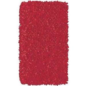   America Kids Shaggy Raggy Red 02215 Red 4X4 Area Rug