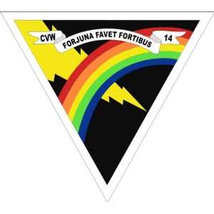   Carrier Air Wing Fourteen CVW14 Decal Sticker 5.5 