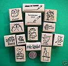 Teachers, Crafts items in Teachers Rubber Stamps 