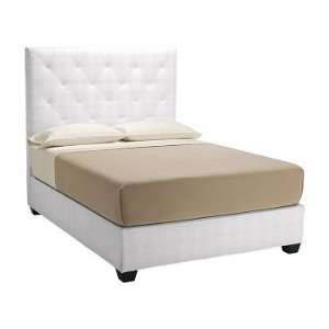   Sonoma Home Mansfield Bed, Queen, Chunky Cotton, Snow: Home & Kitchen