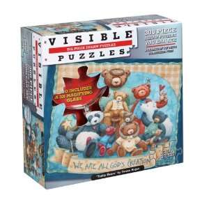  TDC games Visible Big Piece Puzzles   Teddy Bear Toys 