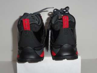Polo Ralph Lauren Mens Spielman Black/Red Ankle Boots Size 8.5 D NIB 