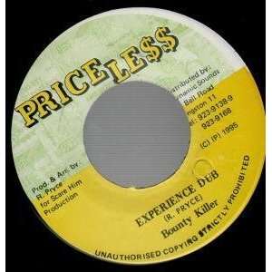   DUB 7 INCH (7 VINYL 45) JAMAICA PRICELESS 1995 BOUNTY KILLER Music