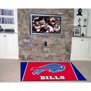  Buffalo Bills NFL Merchandise   Area Rug 4 X 6 Home 