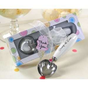 Scoop of Love Heart Shaped Ice Cream Scoop in Parlor Gift Box   Baby 