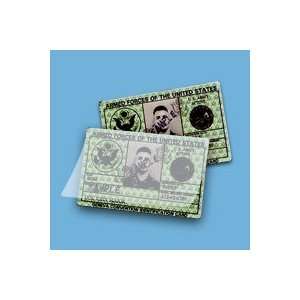  7 Mil Military Card Laminating Pouches (No Slot) 2 5/8 x 
