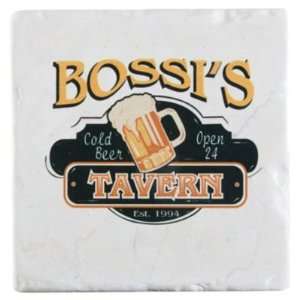  Tavern Collection Personalized Coaster Set Kitchen 