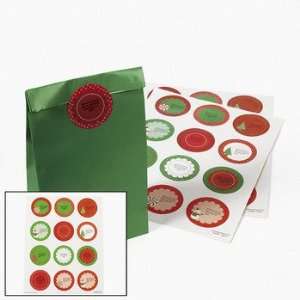   Christmas Favor Stickers   Party Themes & Events & Party Favors
