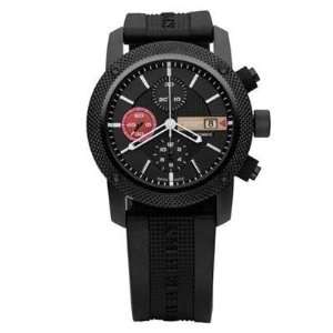  Date Watch with Black Rubber Strap BU7705: Burberry: Watches