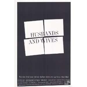  Husbands and Wives (1992) 27 x 40 Movie Poster Style A 