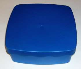 Interdesigns Blue Storage Container Snacks,Sewing,More  