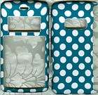 New Blue Polka Dot LG ENV2 VX9100 FACEPLATE PHONE CASE 