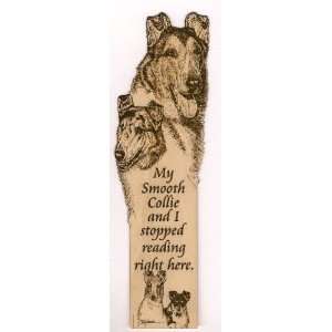  Collie Smooth Laser Engraved Dog Bookmark